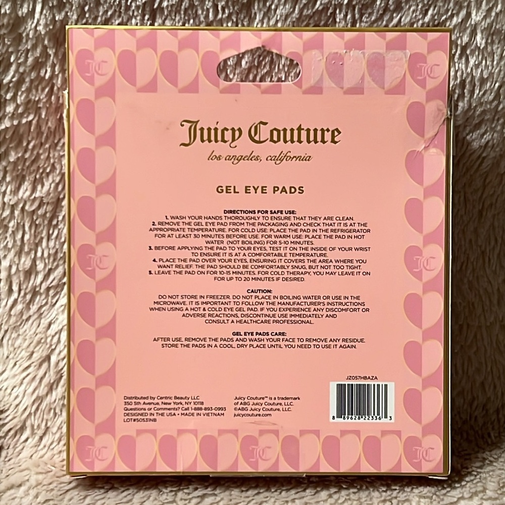 JUICY COUTURE Gel Eye Pads - Picture 3 of 7